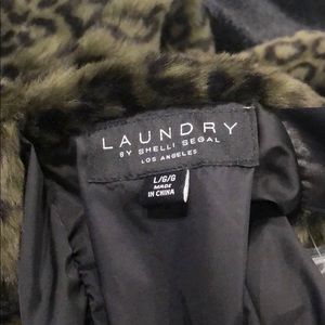 Faux fur reversible jacket